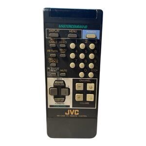 JVC C-424 TV Remote Control – Original OEM – Pre-Owned – Tested